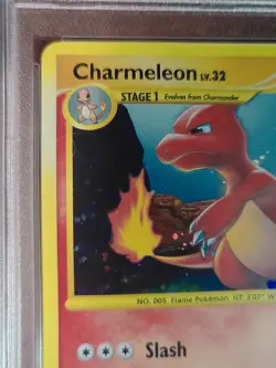 2008 Pokemon Stormfront Charmeleon Secret Rare Holo #102/100 PSA 7 NM DP Vintage - Image 3