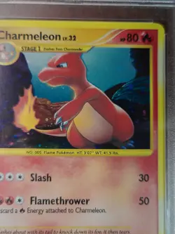 2008 Pokemon Stormfront Charmeleon Secret Rare Holo #102/100 PSA 7 NM DP Vintage - Image 4