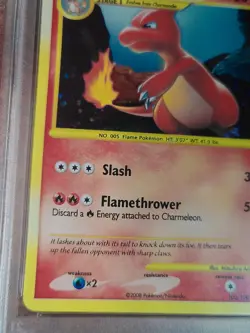 2008 Pokemon Stormfront Charmeleon Secret Rare Holo #102/100 PSA 7 NM DP Vintage - Image 5
