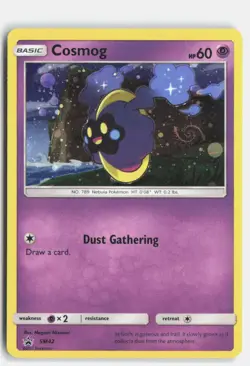 Cosmog - SM42 Sun & Moon Promo Holo Promo Pokemon LP (SWIRL) - Image 1