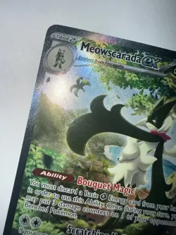 Pokemon TCG Meowscarada EX 256/193 Paldea Evolved Special Illustration Rare Holo - Image 5