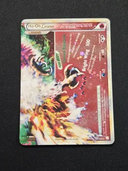Ho-oh Legend 112/123 Ultra Rare Holo (2010) HeartGold & SoulSilver Pokemon LP - Image 1