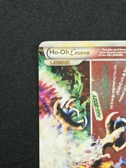 Ho-oh Legend 112/123 Ultra Rare Holo (2010) HeartGold & SoulSilver Pokemon LP - Image 3