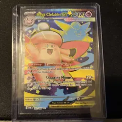 Pokemon Both Mega Clefable Ex Full Art Holo From Perfect Order - Image 2