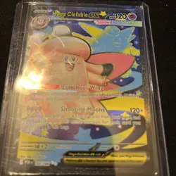 Pokemon Both Mega Clefable Ex Full Art Holo From Perfect Order - Image 4