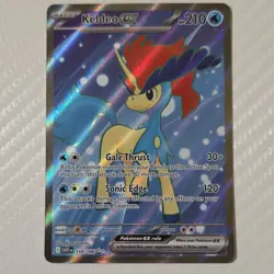 Pokemon TCG Keldeo ex Ultra Rare Holo 159/086 Sv: White Flare Basic 210 HP - Image 1