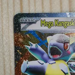 Pokemon Mega Kangaskhan ex 104/132 Me01: Mega Evolution Double Rare Holo 300 HP - Image 3