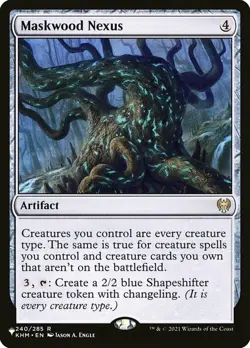 1 x Maskwood Nexus - Mystery Booster / The List - NM-Mint - MTG - Image 1