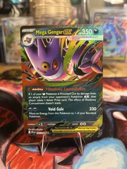 Pokemon Mega Gengar ex 056/094 Me02: Phantasmal Flames Holo 350HP English - Image 1