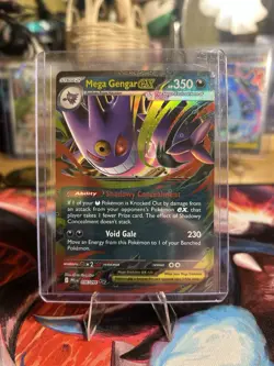 Pokemon Mega Gengar ex 056/094 Me02: Phantasmal Flames Holo 350HP English - Image 3