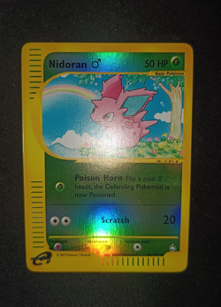 Pokemon Nidoran 96/147 Aquapolis - Reverse Holo Common ENG NM WOTC - Image 1