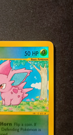 Pokemon Nidoran 96/147 Aquapolis - Reverse Holo Common ENG NM WOTC - Image 4