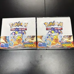 Pokemon 2x Surging Sparks Booster Boxes Scarlet & Violet - Sealed NEW - Image 1
