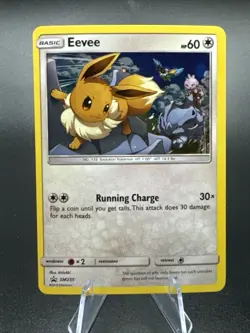 Eevee SM235 Promo SM Black Star Promos Pokemon NM - Image 1