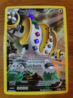 Pokemon Regigigas Full Art Promo Holo XY82 XY Basic HP 130 Gigas Punch - Image 1