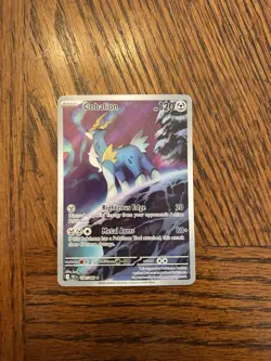 Pokemon TCG Cobalion Illustration Rare Black Bolt 144/086 - Image 1