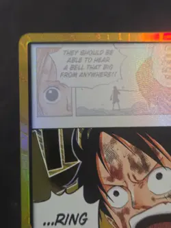 One Piece Adventure on Kami's Island OP15 EB04 Gold Don!! Card Monkey D Luffy NM - Image 3