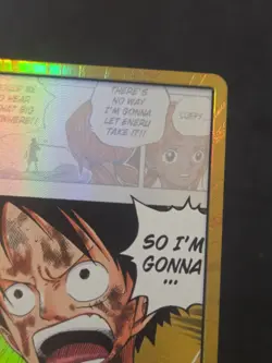 One Piece Adventure on Kami's Island OP15 EB04 Gold Don!! Card Monkey D Luffy NM - Image 4