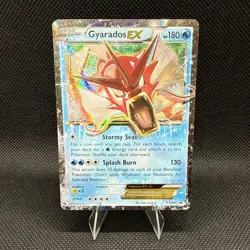 Pokemon Gyarados EX TCG Holo Rare Black Star Promo Card XY106 NM - Image 1