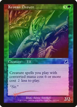 Krosan Drover FOIL Scourge PLD Green Common MAGIC THE GATHERING CARD ABUGames - Image 1