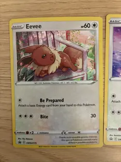 Pokemon TCG Eevee Lot (6 Cards) SWSH118 SWSH190 SWSH127 SWSH212 SWSH175 2018 - Image 5