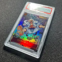PSA10 Nika Luffy Comic Parallel One Piece Card OP05-119 Gear 5 - Image 4