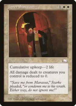 Inner Sanctum Weatherlight NM White Rare MAGIC THE GATHERING MTG CARD ABUGames - Image 1