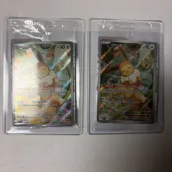 LOT OF 2 Eevee 173 Sv: Scarlet & Violet (Sealed) Promo Cards Holo - Image 1