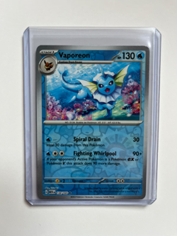 Set of 2 pokemon cards Jolteon 135/165, Vaporeon 134/165 - Image 3