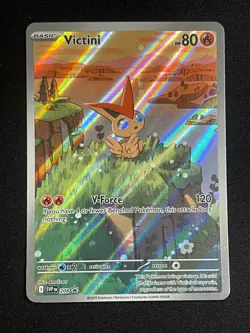 Pokemon Victini Promo SV: Scarlet & Violet Promo Cards 208 NM - Image 1