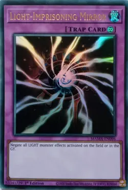 MAMA-EN096 LIGHT-IMPRISONING MIRROR ULTRA RARE 1ST EDITION YuGiOh CARD - Image 1