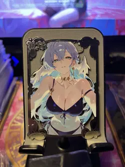 Goddess Story Metal Card Serialized Anime Waifu Random # Robin - Image 1