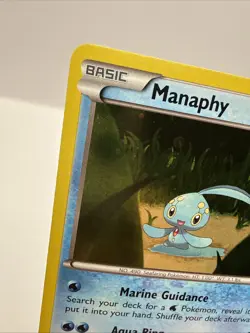 Manaphy Holo Promo XY190 Magearna Mythical Collection Pokemon Card - Image 2