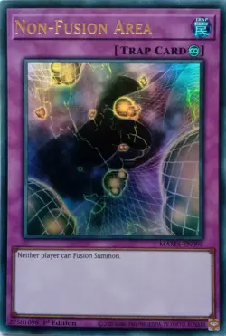 MAMA-EN095 NON-FUSION AREA ULTRA RARE 1ST EDITION YuGiOh CARD - Image 1