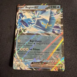 Regice ex - 048/217 - Ascended Heroes - Double Rare Pokemon TCG Card - Image 1