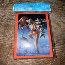 New Deoxys Pokemon Center Japan Deck Shield Sleeves Pack of 64 - US Seller - Image 1