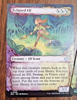MTG 3 PLAYING CARDS Lorwyn Eclipsed MUTABLE EXPLORER, Foil Kithkin, Elf Showcase - Image 4