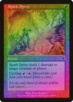 Spark Spray FOIL Scourge NM Red Common MAGIC THE GATHERING MTG CARD ABUGames - Image 1