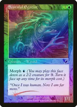 Scornful Egotist FOIL Scourge NM Blue Common MAGIC THE GATHERING CARD ABUGames - Image 1