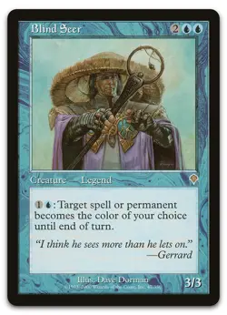 Blind Seer #47 (LP) Invasion INV Magic MTG - Image 1