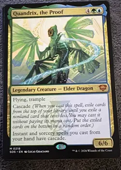 Quandrix, the Proof - 218 - SOS - NM - MTG Magic the Gathering - Image 1