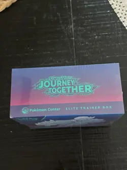 Pokemon Journey together ETB Sealed Pokemon Center Stamp - Image 2