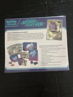 Pokemon Journey together ETB Sealed Pokemon Center Stamp - Image 4