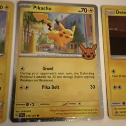 14X Pokemon Lot TCG Pikachu 3 Holo’s - Image 5