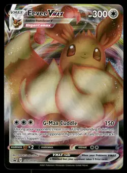 Pokemon Cards Eevee VMAX SWSH087 Sword & Shield Promo Holo Promo NM - Image 1