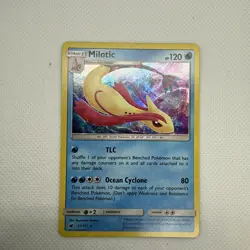 Pokemon Card Milotic 27/111 Crimson Invasion Holo Rare Near Mint - Image 1