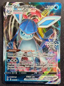 Glaceon VMAX - 041/203 Snowflake Stamp Evolving Skies (Pokemon) - Image 1