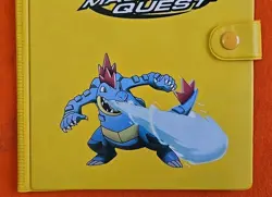 Vintage Pokemon 2002 Rare Feraligatr Master Quest Yellow Binder GREAT CONDITION - Image 3