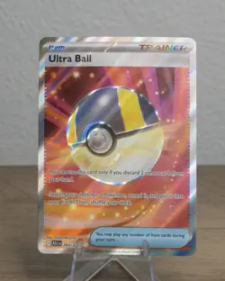 Ultra Ball 264/217 Ultra Rare Full Art - Pokemon TCG Ascended Heroes - NM - Image 1