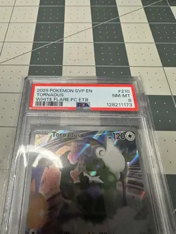 Tornadus - 210 (Pokemon Center Exclusive) 210 SV Promo - PSA 8 - Image 2